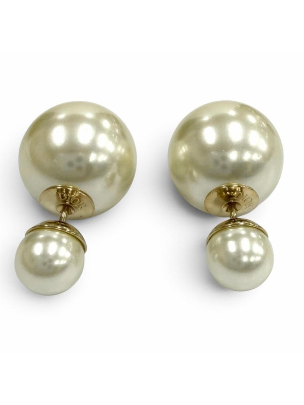 Dior Tribales Earrings Eco Pearl Ivory